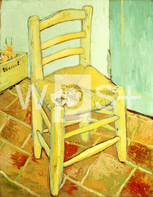 VAN GOGH Vincent｜椅子とパイプ