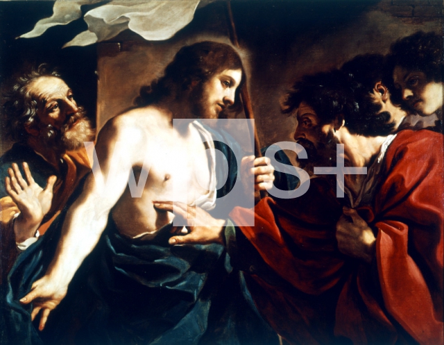 GUERCINO (Giovanni Francesco Barbieri)｜聖トマスの不信