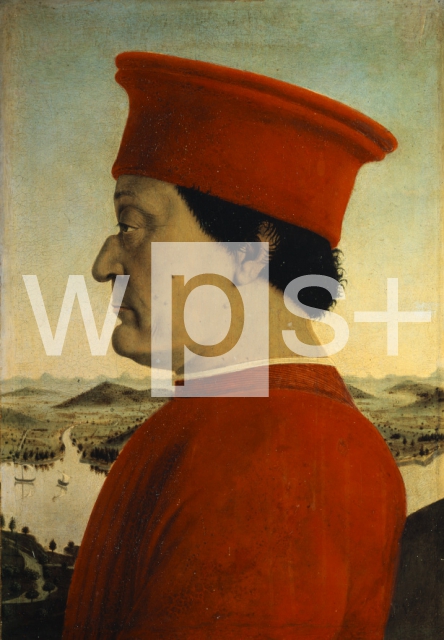 DELLA FRANCESCA Piero｜ウルビーノ公爵フェデリコ・ダ・モンテフェルトロの肖像