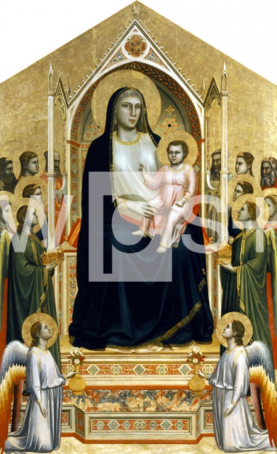GIOTTO DI BONDONE｜オンニサンティの聖母（栄光の聖母）