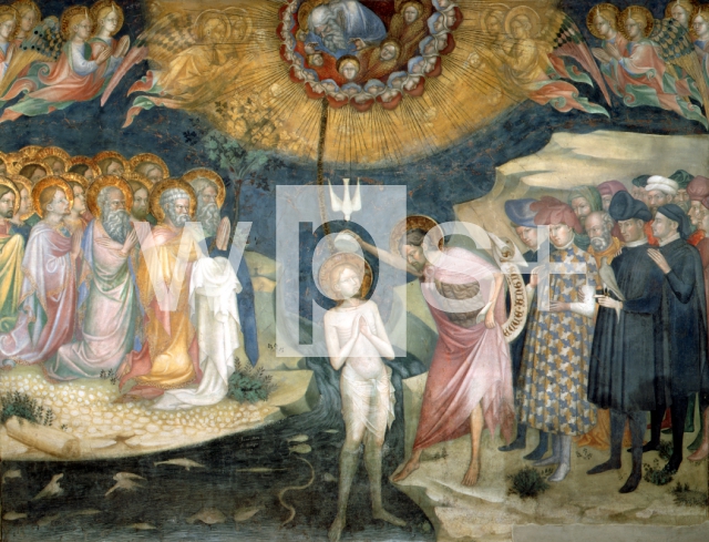 SALIMBENI Lorenzo e Jacopo｜キリストの洗礼