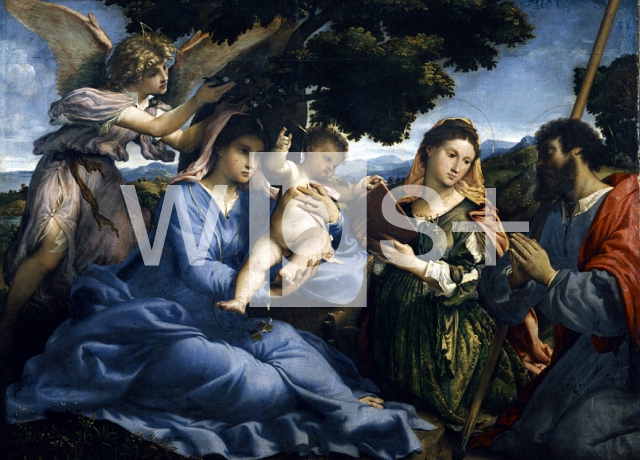 LOTTO Lorenzo｜聖母子と聖カテリーナと聖大ヤコブ