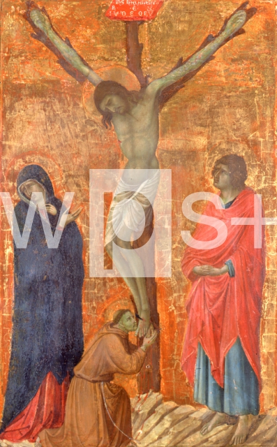 UGOLINO DI NERIO｜磔刑と聖フランチェスコ