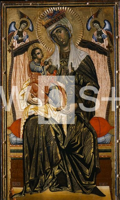COPPO DI MARCOVALDO｜玉座の聖母子