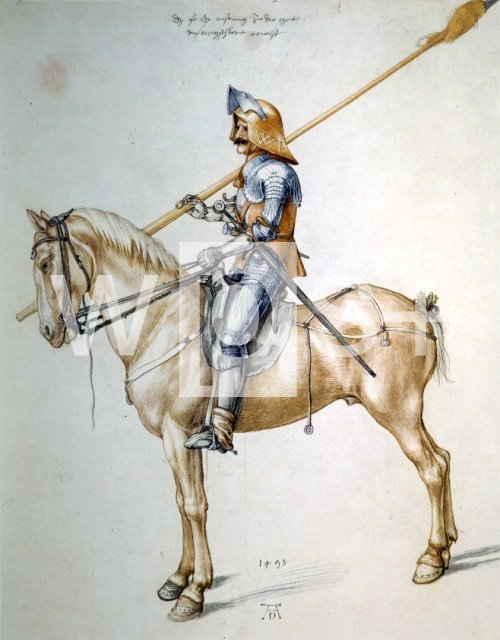 DÜRER Albrecht｜馬上騎士