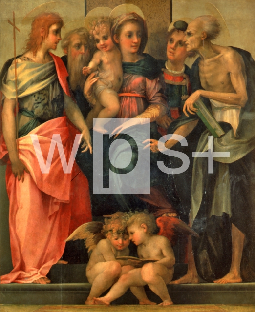 ROSSO FIORENTINO｜聖母子と四聖人
