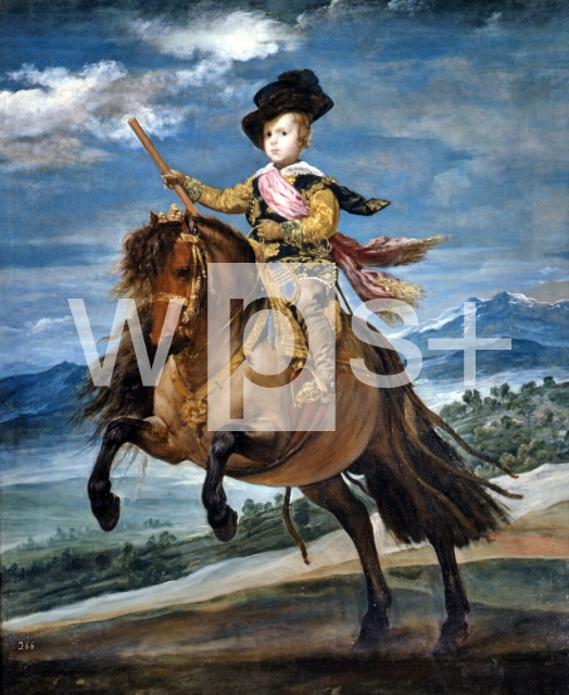 VELAZQUEZ Diego｜皇太子バルタサール・カルロス騎馬像