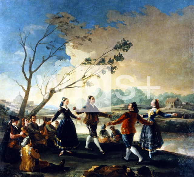 GOYA Francisco de｜マンサナーレス河畔の踊り