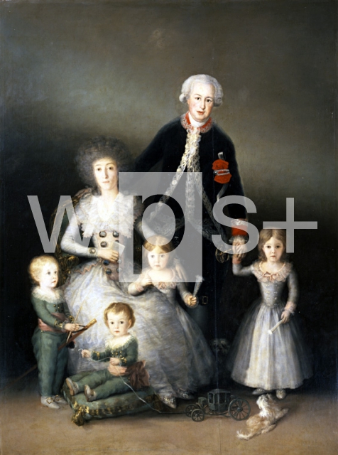 GOYA Francisco de｜オスーナ公爵とその家族