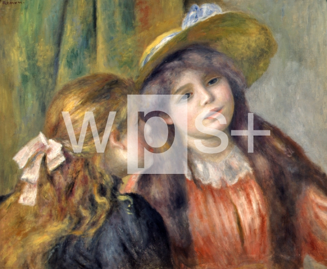 RENOIR Pierre-Auguste｜二人の少女の肖像
