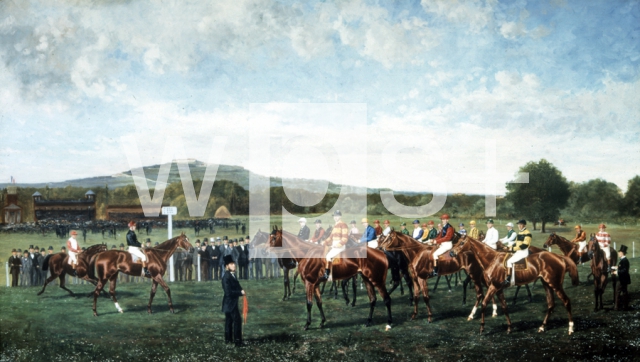 ARNULL Geo｜ロンシャン競馬場のスタート、1877年