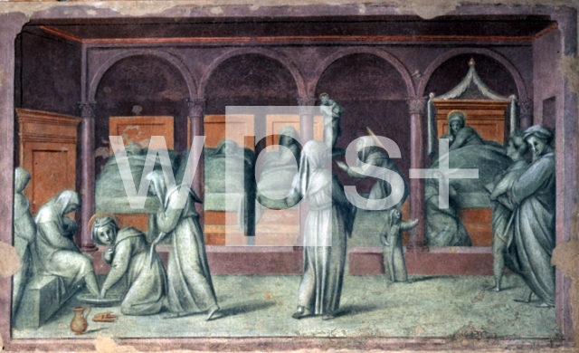 PONTORMO (Jacopo Carrucci)｜フィレンツェのサン・マッテオ病院の女性用大部屋