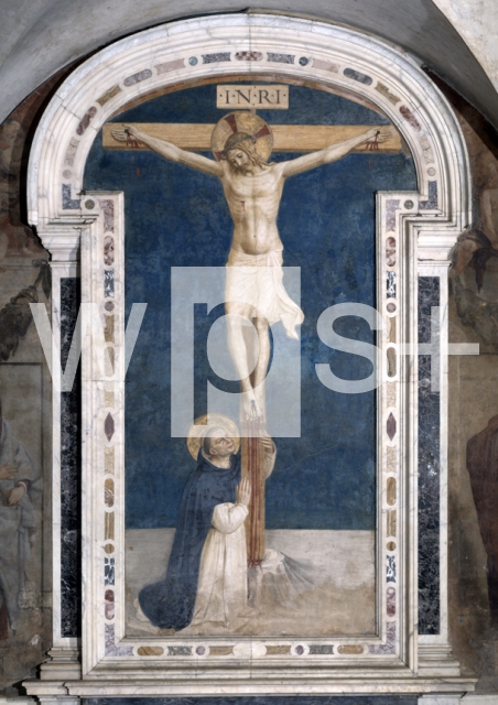 ANGELICO Beato｜聖ドメニコに崇拝される十字架のキリスト