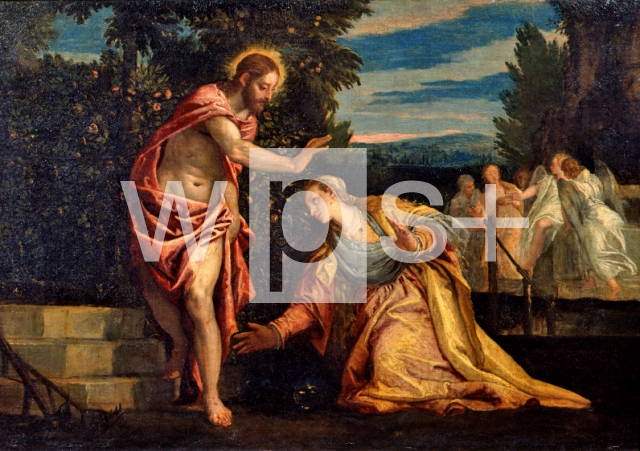VERONESE Paolo｜復活しマグダラのマリアの前に姿を現わすキリスト、（ノーリ・メ・タンゲレ）