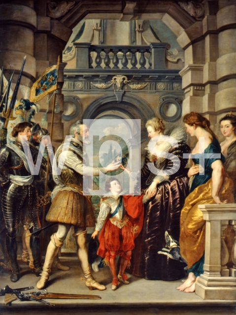 RUBENS Pieter Paul｜アンリ4世のドイツ遠征と王国統治権を女王に預けるアンリ4世、1610年3月20日