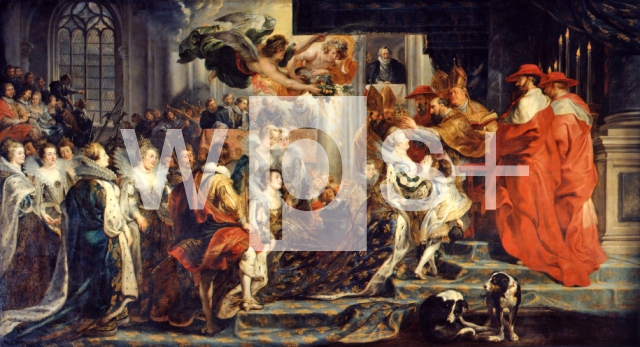 RUBENS Pieter Paul｜マリー・ド・メディシスの戴冠式、1610年5月13日