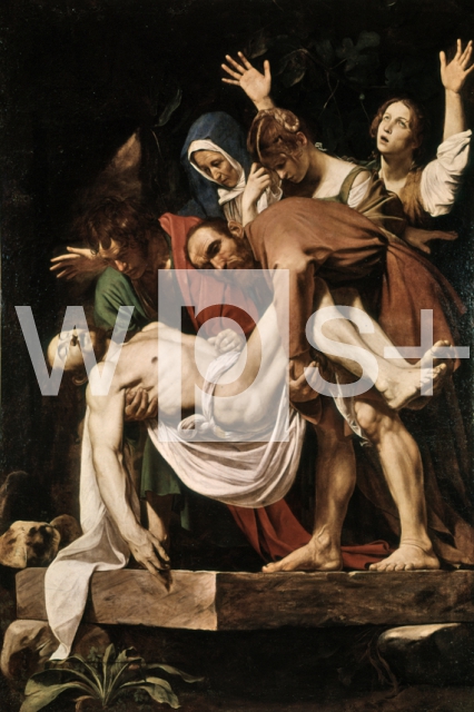 CARAVAGGIO (Michelangelo Merisi)｜キリストの埋葬