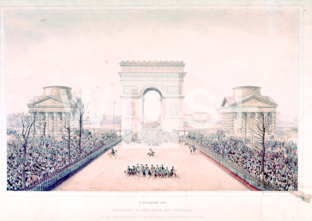 Yung｜パリに入城するナポレオン3世、1852年12月2日