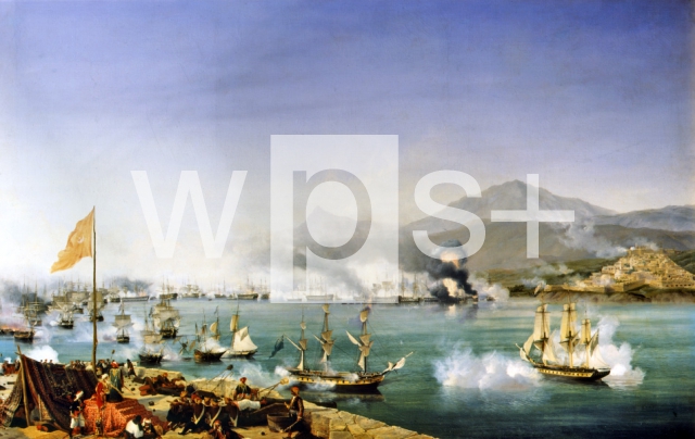 GARNERAY Ambroise Louis｜ナヴァリノの海戦、1827年10月20日