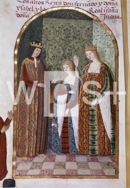 MARCUELLO Pedro｜カスティーリャ女王（カトリック女王）とフェルナンド2世と娘ファナ