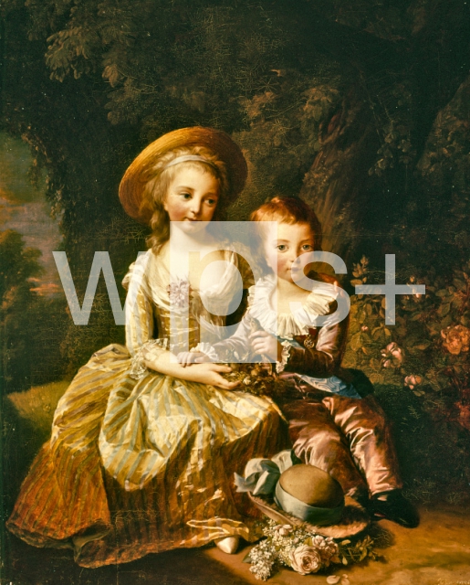 VIGEE-LEBRUN Elisabeth Louis｜ルイ16世とマリー・アントワネットの子供たち