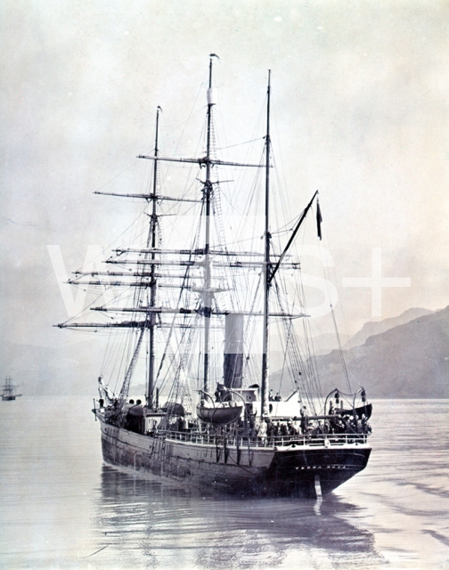 ｜1910年の南極大陸探検に使用した船「テラ・ノーヴァ号」