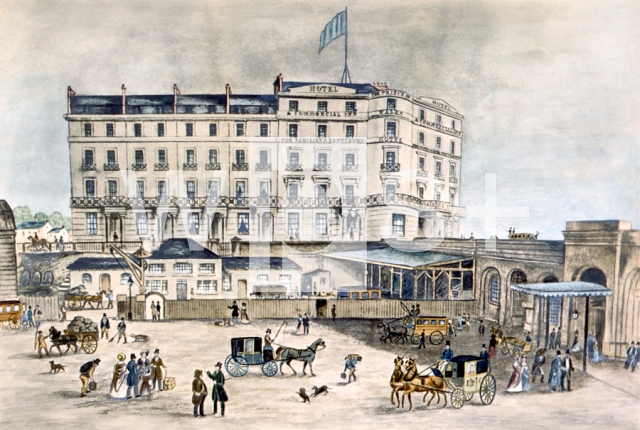 ｜イギリス鉄道「パディントン駅」、1850年