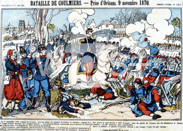 ｜クールミエの戦いとオルレアンの攻略、1870年11月9日