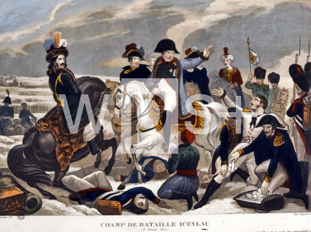 ｜アイラウの戦場のナポレオン、1807年2月8日