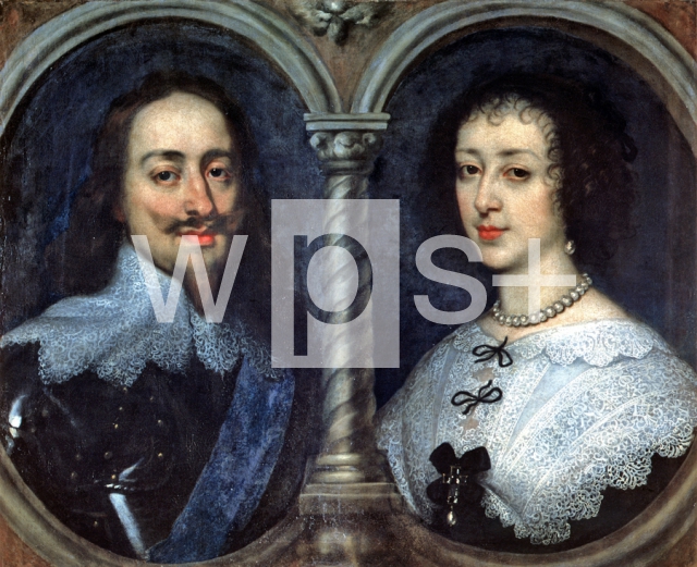 VAN DYCK Anton｜チャールズ1世と王妃ヘンリエッタ・マリアの肖像