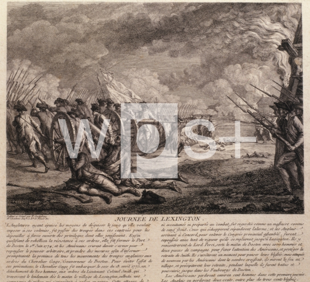 ｜レキシントンの戦い、1775年4月19日