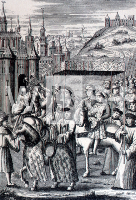 ｜パリに入城するシャルル7世