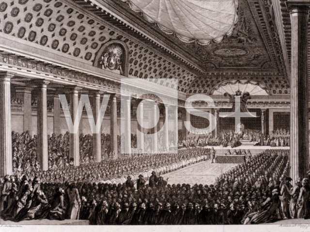 ｜ベルサイユ宮殿にて開催されたフランス史上最後の三部会、1789年5月5日