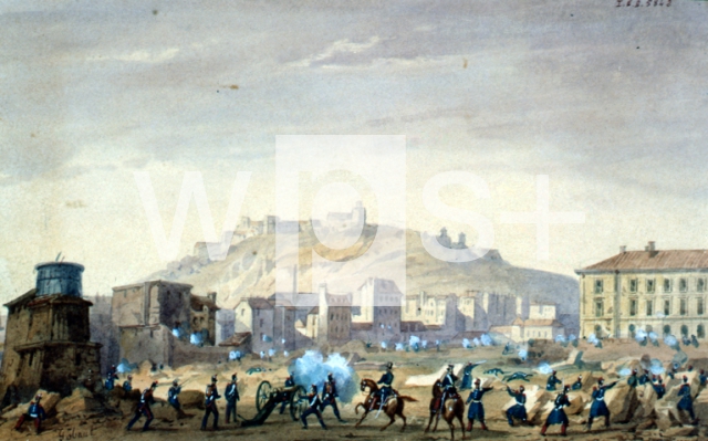 ｜サン・ラザールの裏側の攻撃、1848年6月