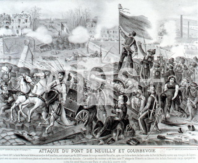 ｜ニューリー橋の攻撃、1871年4月2日