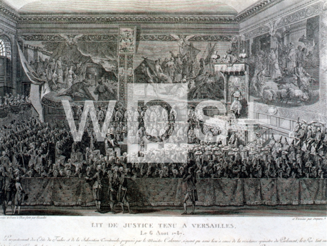｜ヴェルサイユで行われた裁判、1787年8月6日