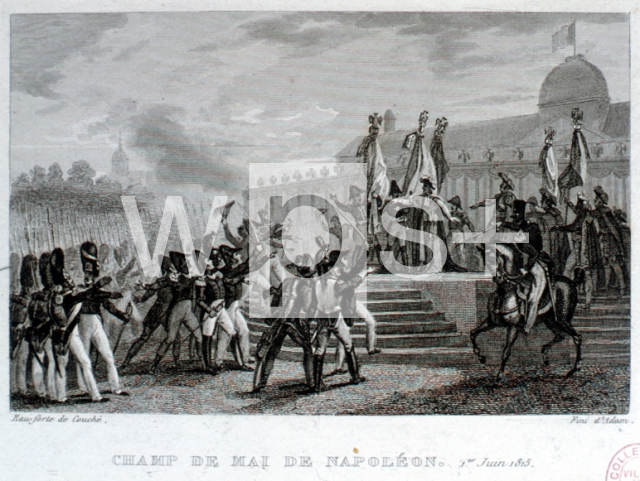 ｜5月広場のナポレオン、1815年6月1日