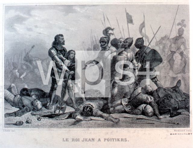 ｜ポワティエの戦いにおけるジャン2世