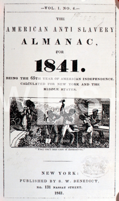 ｜アメリカ反奴隷制度年鑑（1841年版）