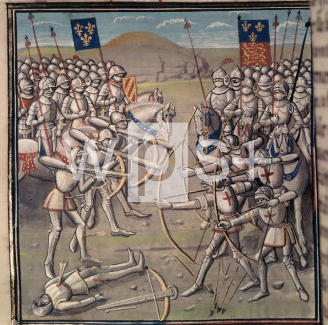 FROISSART Jean｜クレシーの戦い、1346年8月26日