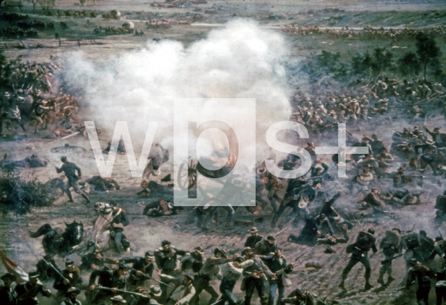 PHILIPPOTEAUX Paul Dominique｜ゲティスバーグの戦い、1863年7月1日〜3日