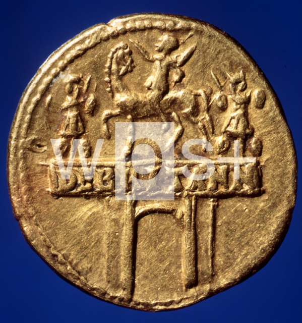 ｜ブリタニア征服を記念したクラウディウス帝の金貨