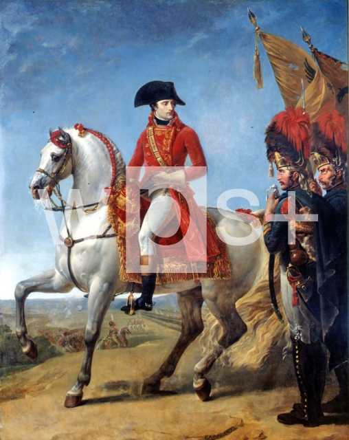 GROS Jean Antoine｜マレンゴの戦いでオーストリアに勝利した後の栄誉を与える第1帝政官ナポレオン、1800年6月14日
