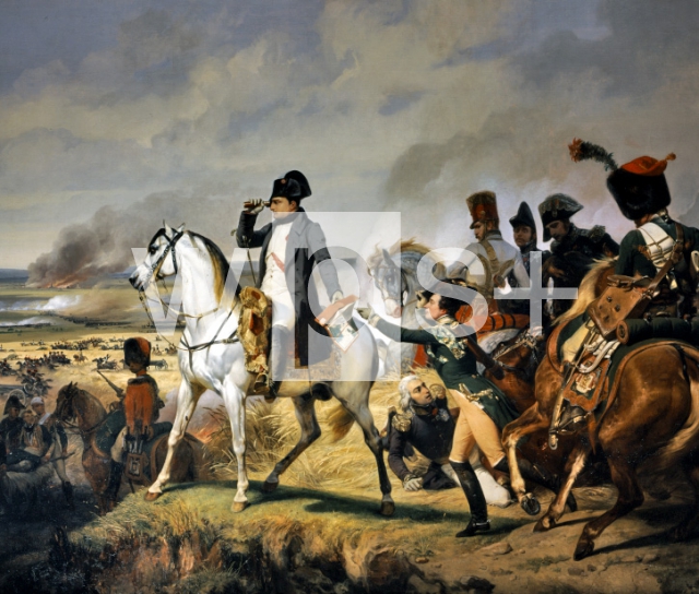 VERNET Horace｜ヴァグラムの戦いに勝利するナポレオン、1809年7月6日