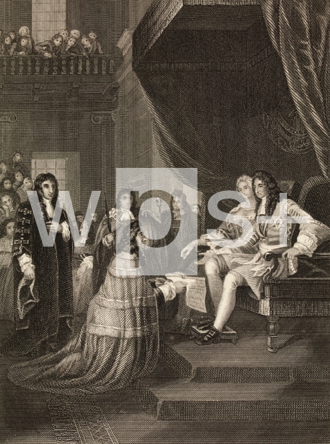 ｜権利宣言を受ける取るウィリアムとメアリー、1689年2月13日