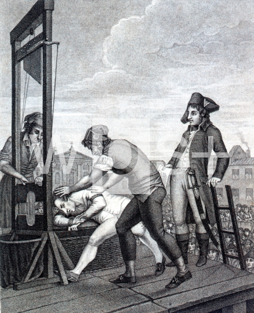 INARPILA, d’apres BEYS｜ロベスピエールの処刑、1794年7月28日