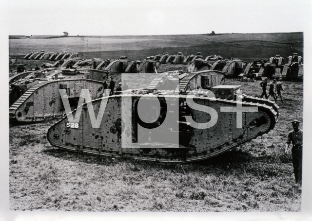｜ロランクールの戦車野営地、1917年6月20日
