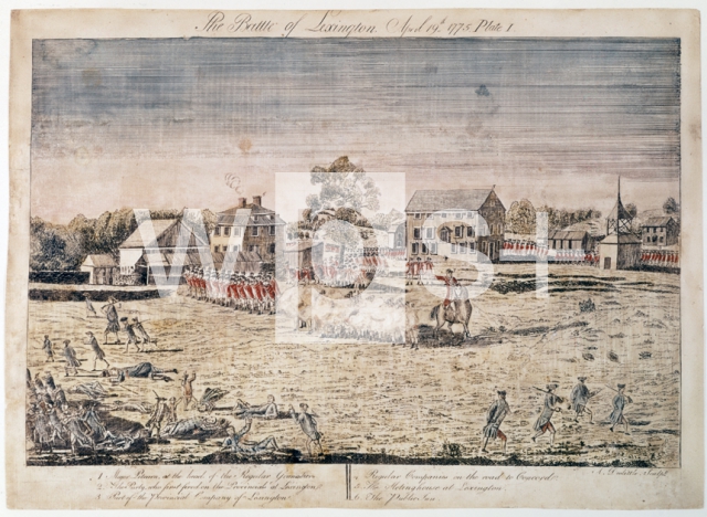 DOOLITTLE Amos｜レキシントンの戦い、1775年4月19日