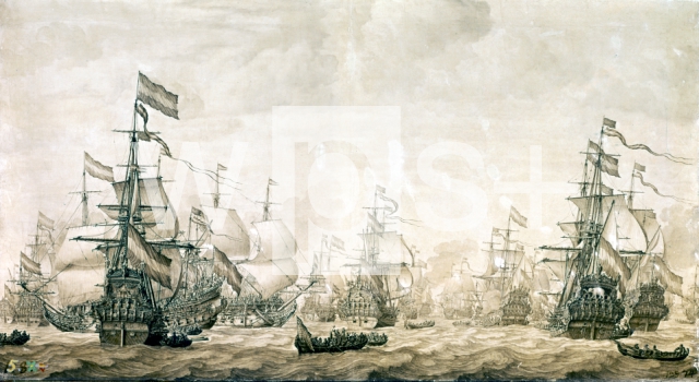 VAN DE VELDE Willem｜第3次英蘭戦争、1672年