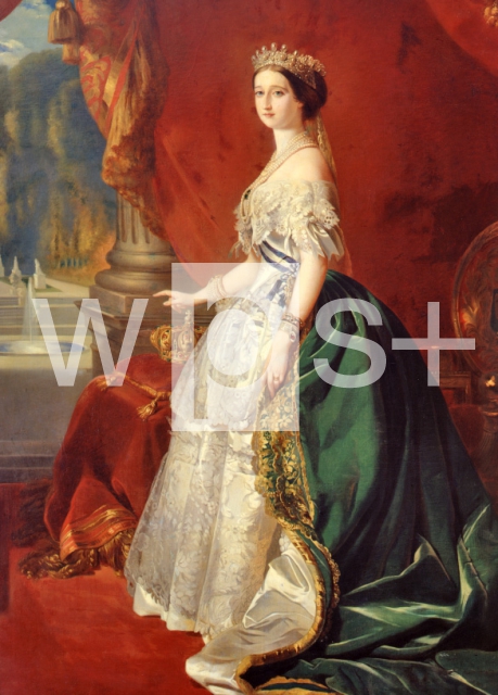 WINTERHALTER Franz Xaver｜正装姿のウジェニー皇后